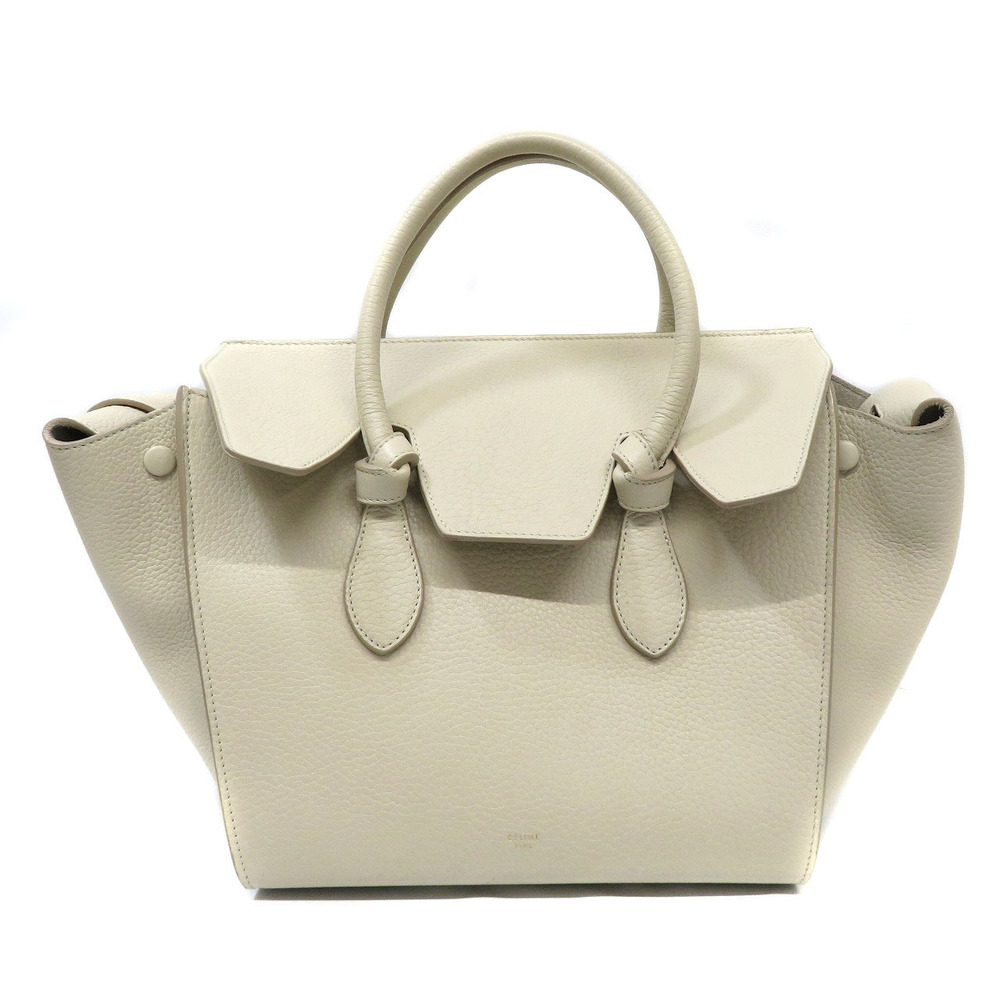 Celine Tie Knot Shoulder Bag White